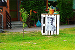 Open-Air-Ausstellung im KiTa-Garten mit den wunderbaren Fotos von Frank Schemann